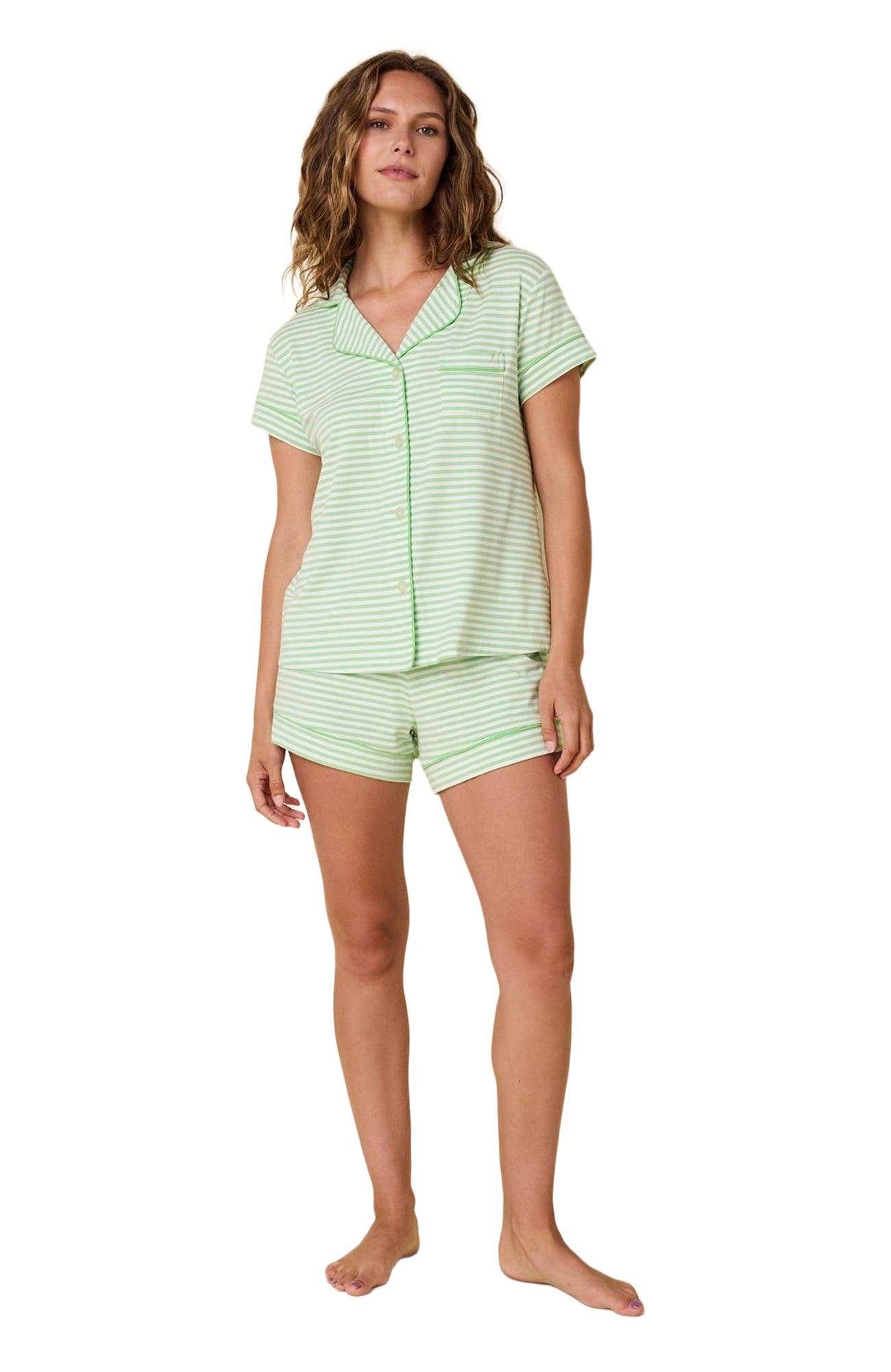 selected Essential Stripe Pistachio