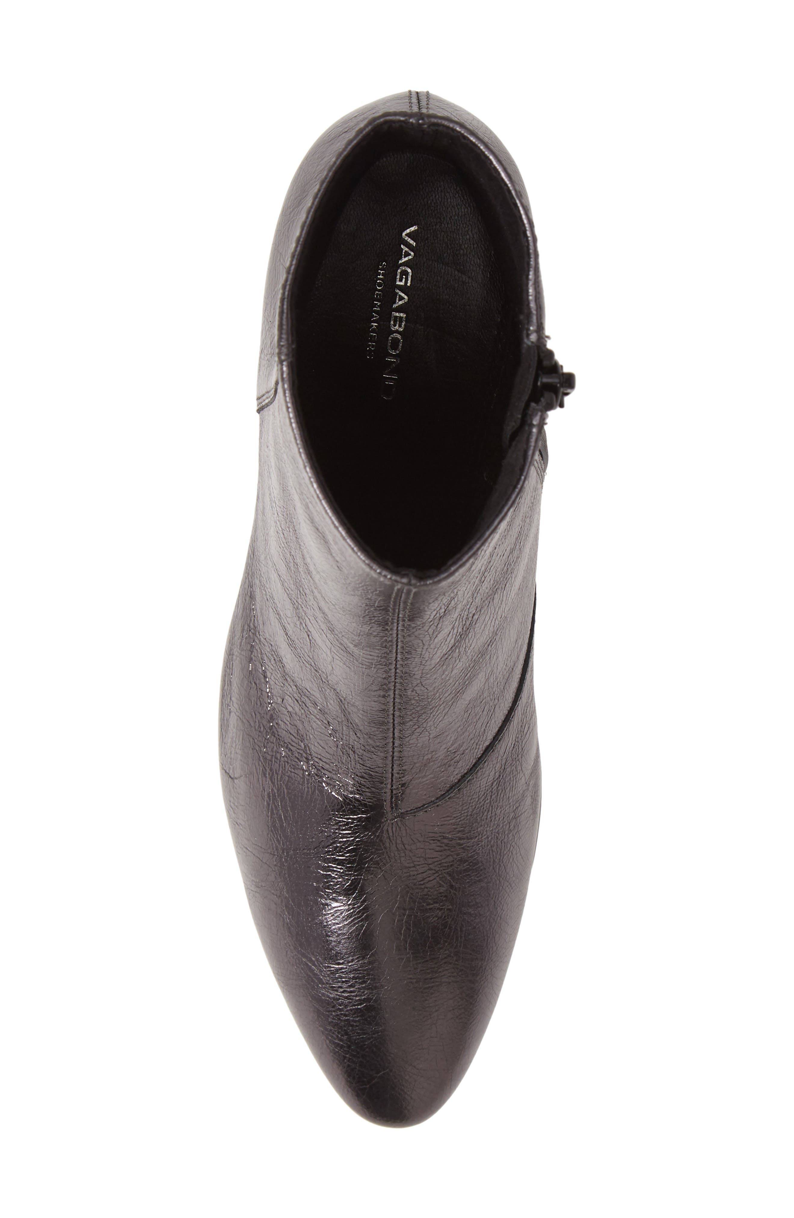 Olivia Bootie, Alternate, color, DARK SILVER