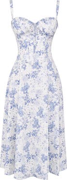 HOUSE OF CB Carmen Bustier Sundress