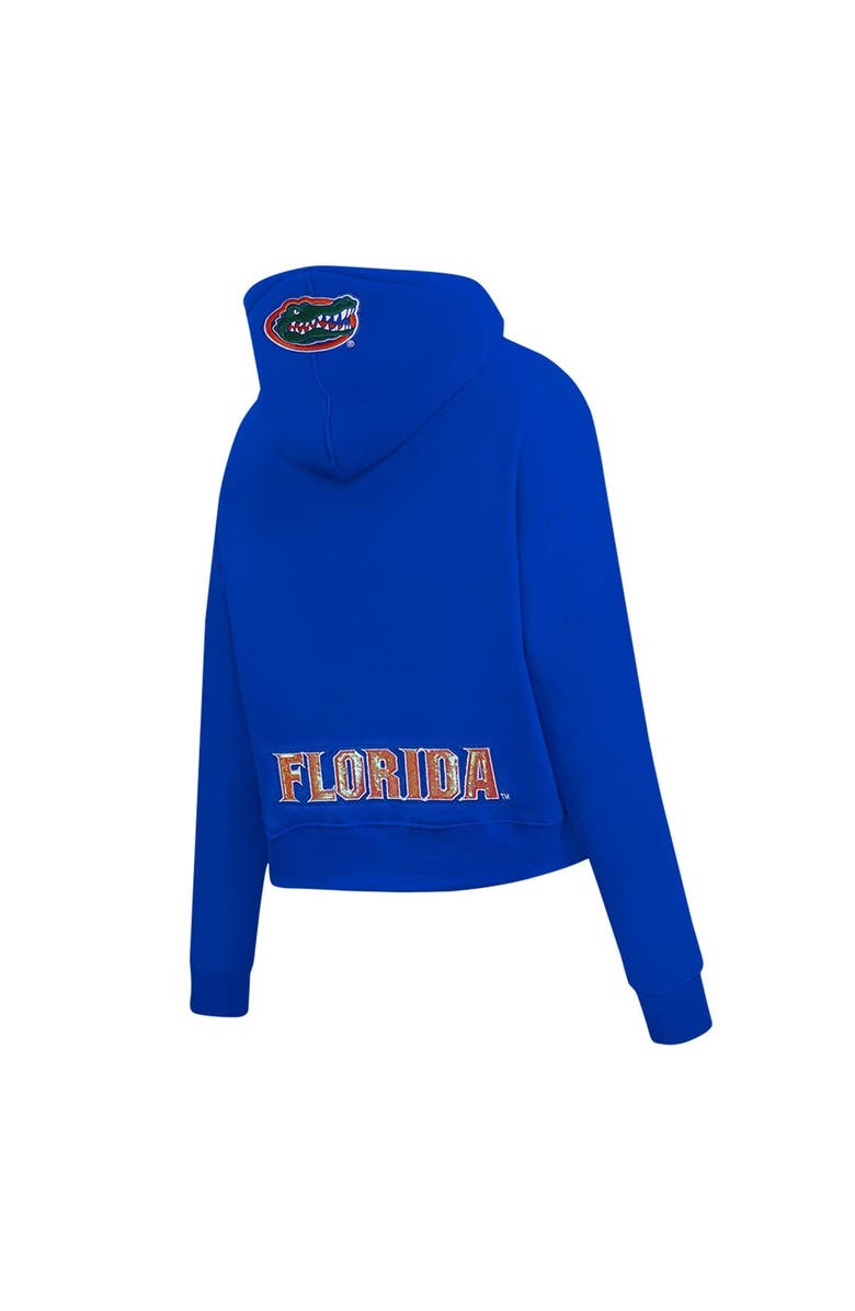 PRO STANDARD Women's Pro Standard Royal Florida Gators Game Day Sequin Full-Zip Hooded Jacket, Alternate, color,