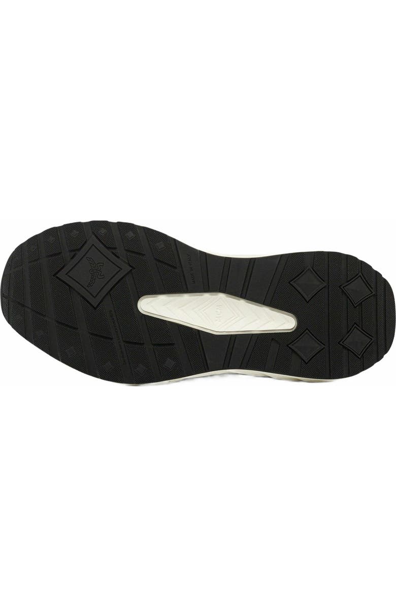 MCM Skywander Sneakers in Visetos, Alternate, color,