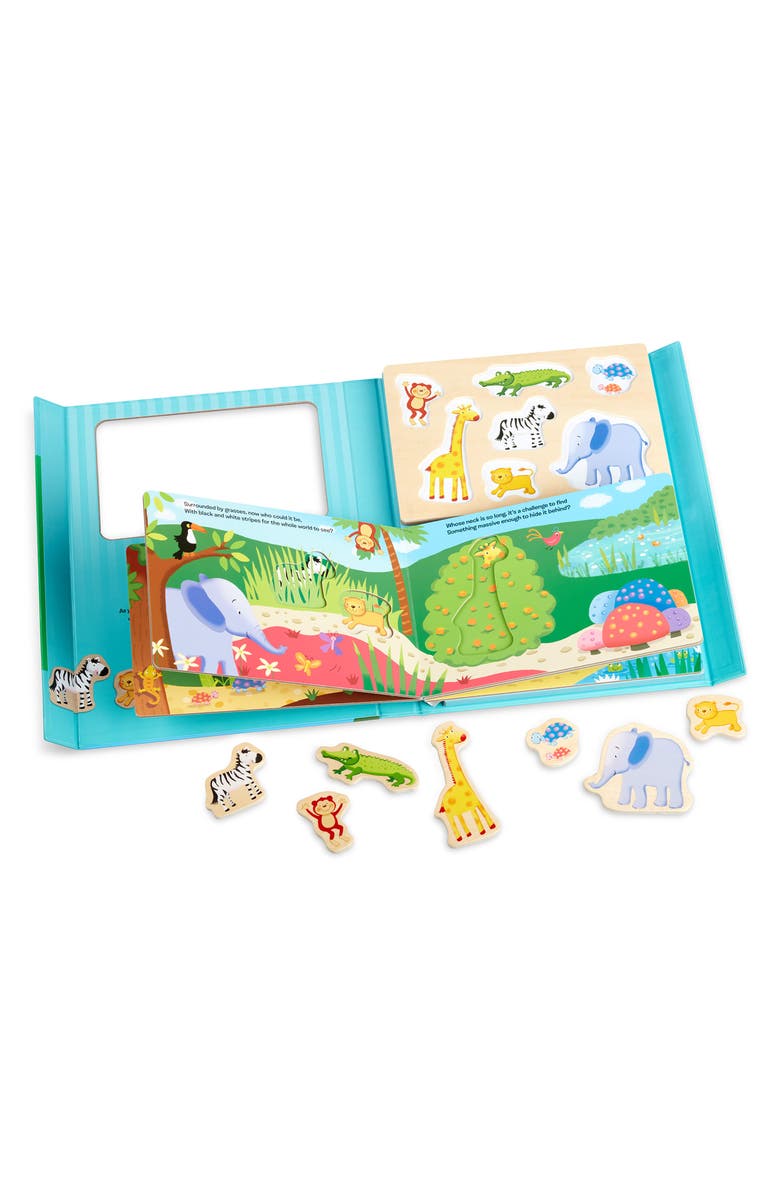 Melissa & Doug In the Jungle Book & Puzzle Play Set, Main, color, 