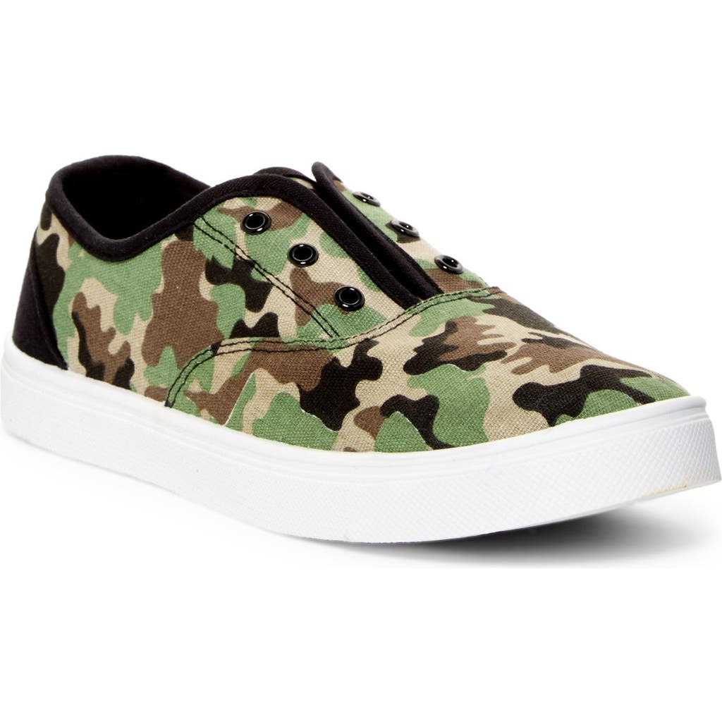 Oomphies Robin Lace-less Sneaker In Camo