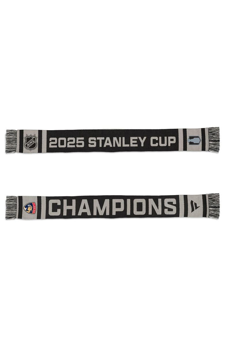 FANATICS Gray Florida Panthers 2025 Stanley Cup Champions Locker Room Scarf, Alternate, color, 