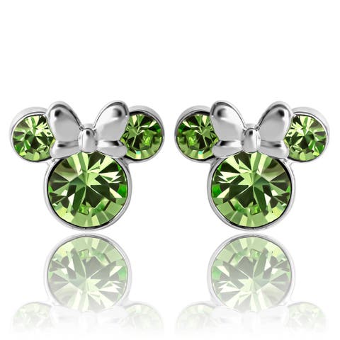 Birthstone Stud Earrings