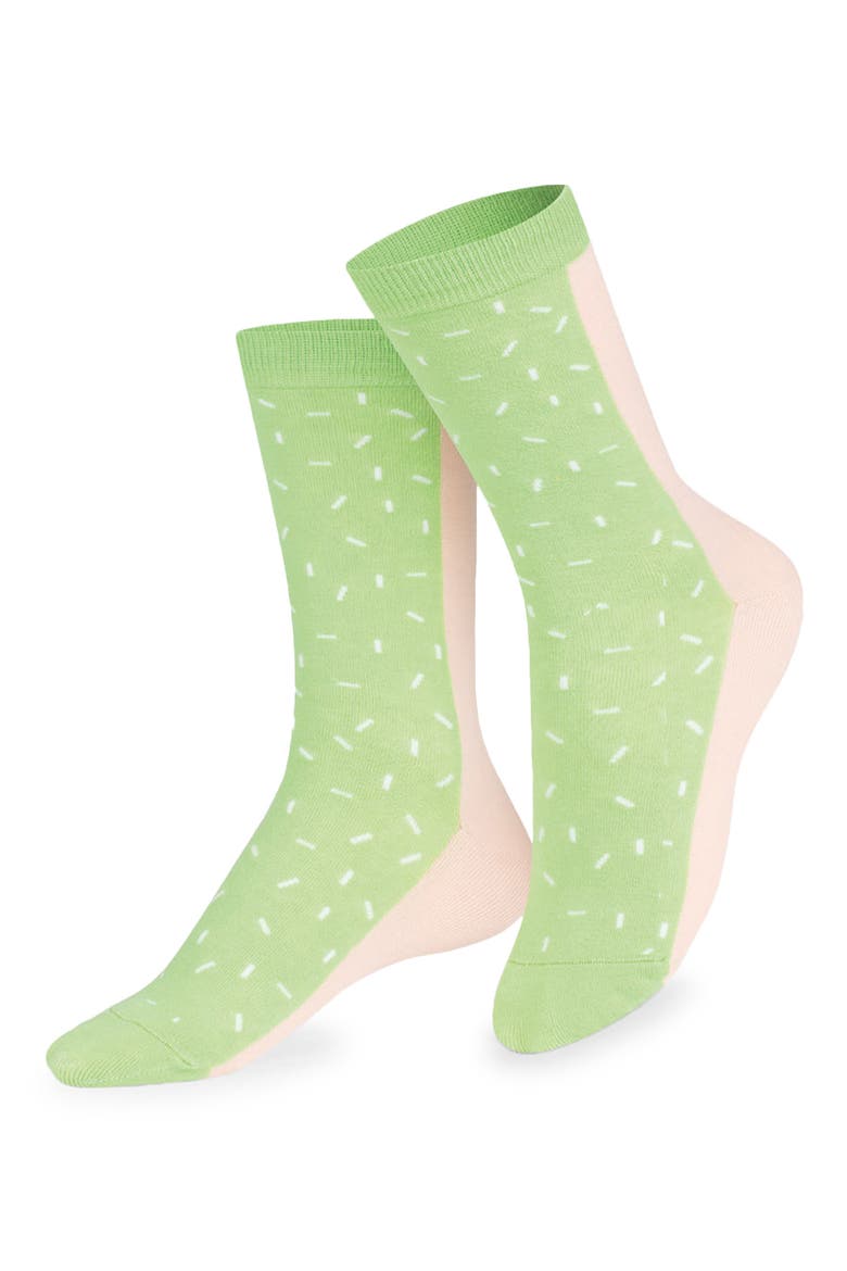 Kids' Dolce Gelato 3D Crew Socks, Main, color, DOLCE GELATO