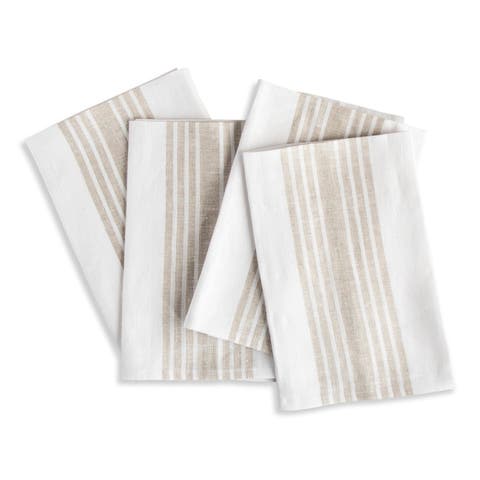 Linen Dinner Napkins - Farmhouse, 20" x 20" Inch