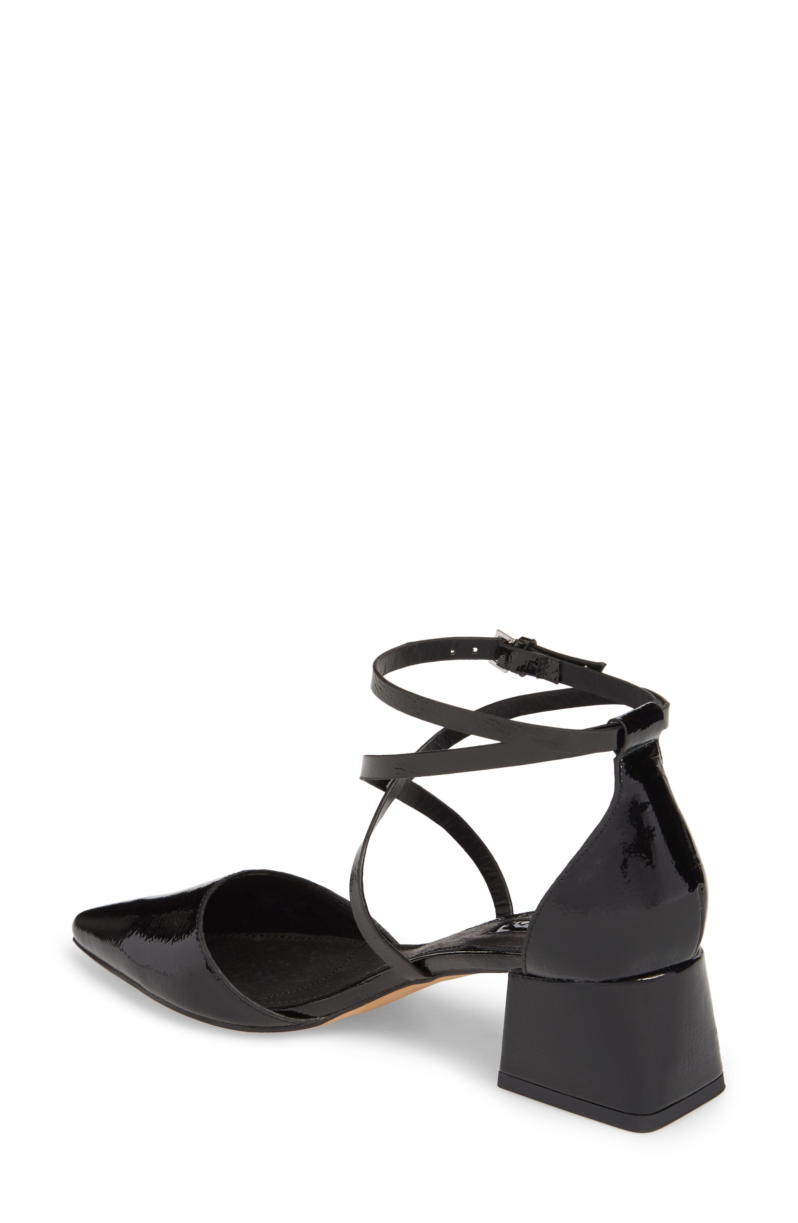 Topshop Jolly Flared Heel d'Orsay Pump, Alternate, color, 