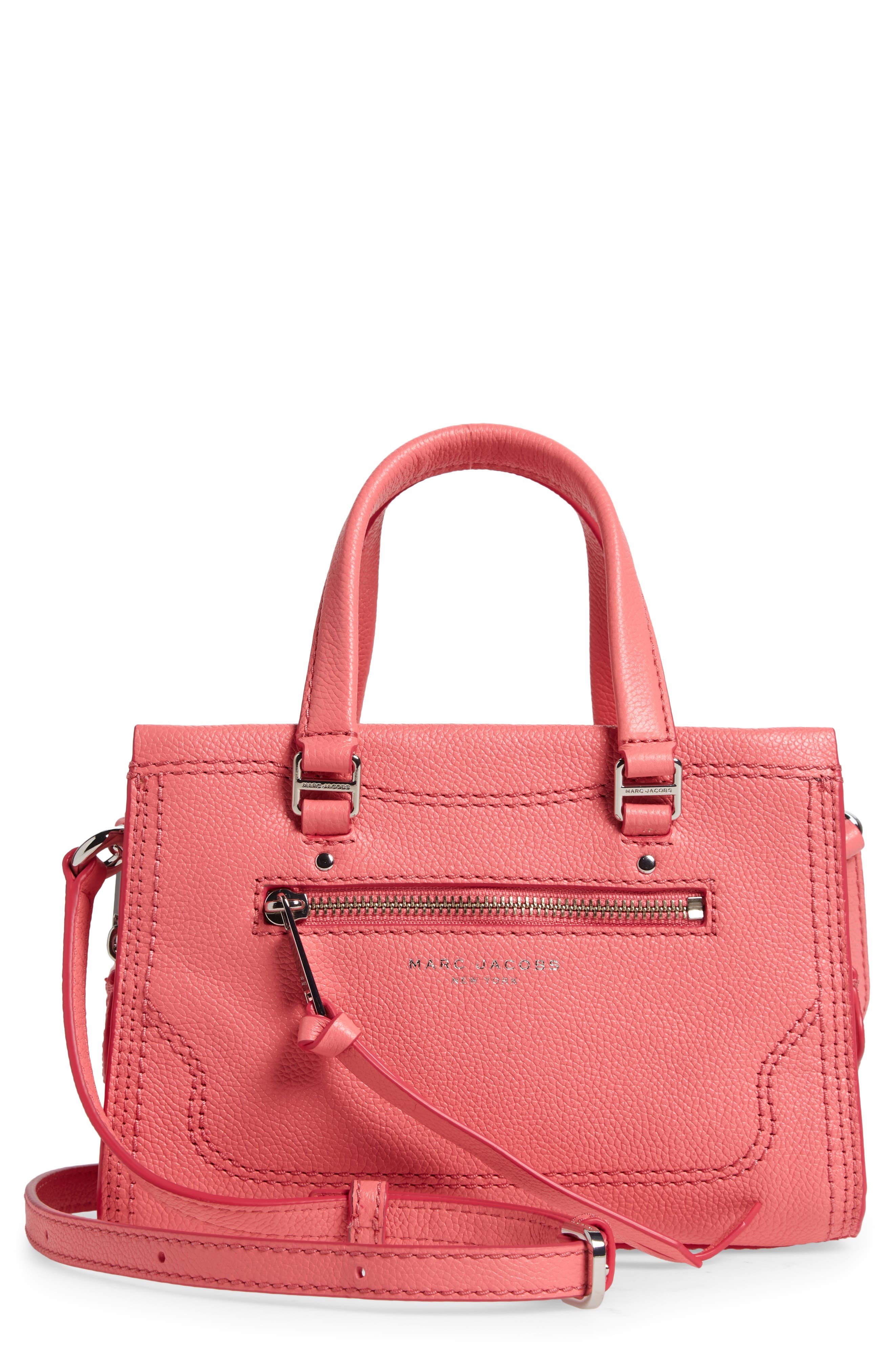 MARC JACOBS｜Mini Cruiser 2wayバッグ Marc Jacobs Mini Cruiser Pebbled Leather Crossbody Satchel (Women
