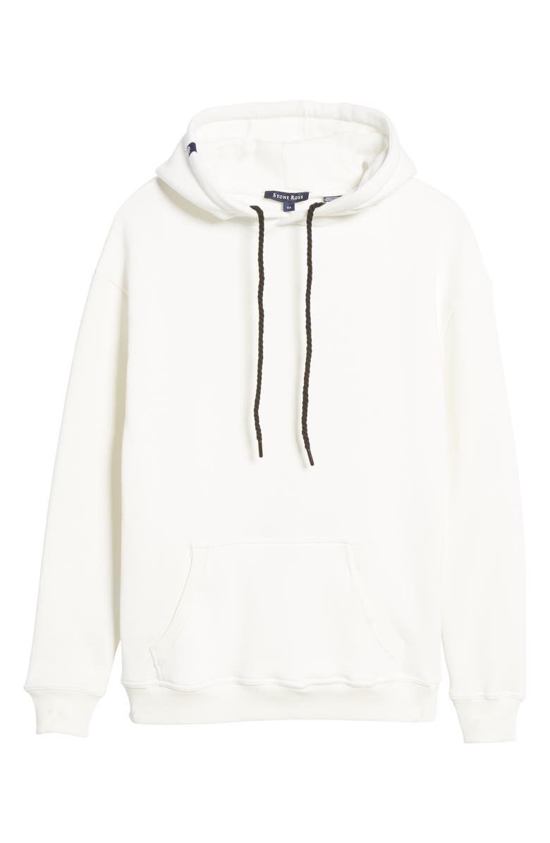 Stone Rose Solid Fleece Hoodie, Alternate, color, 