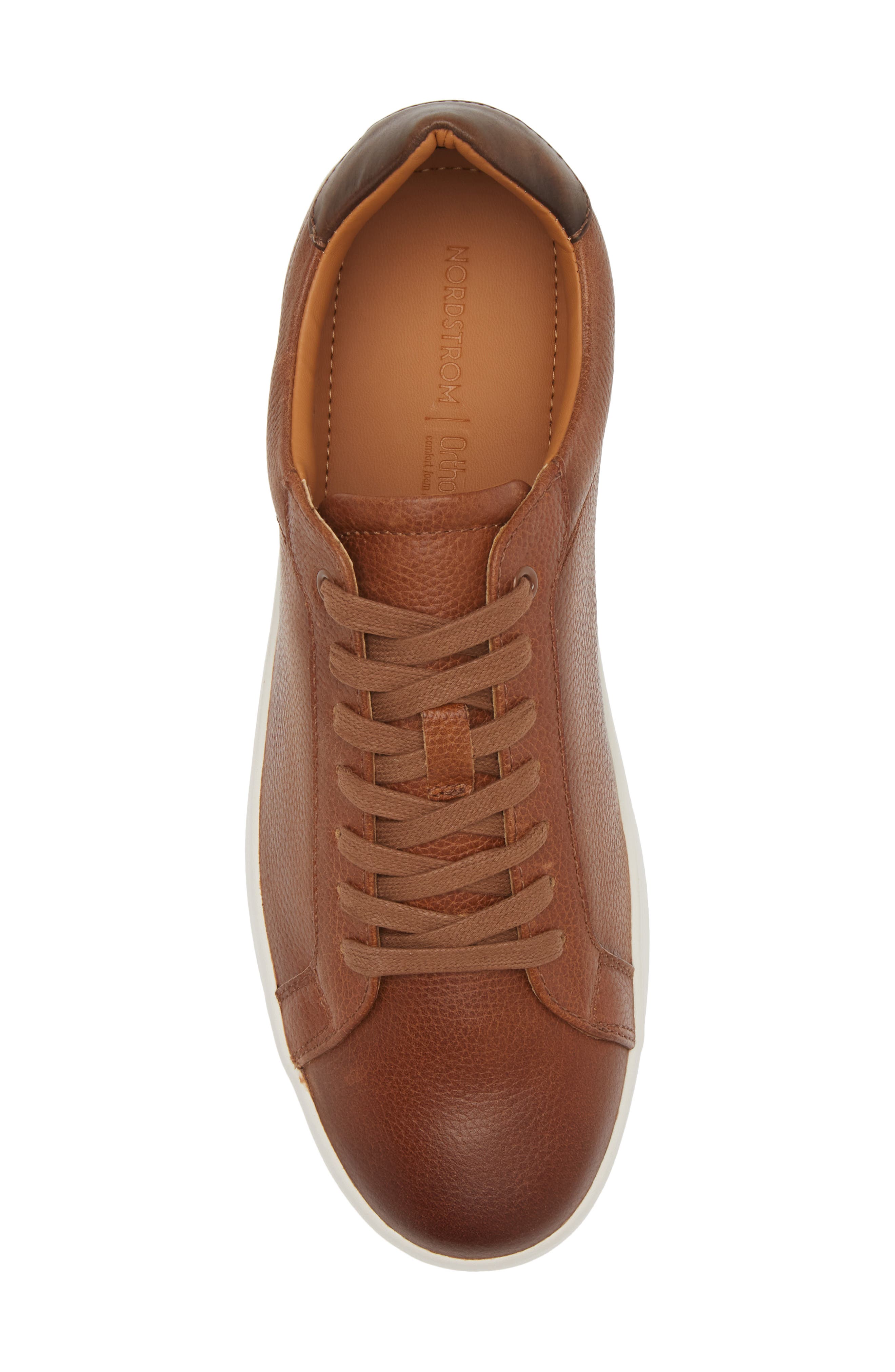 Tyson Low Top Sneaker (Nordstrom Exclusive), Alternate, color, BROWN SADDLE