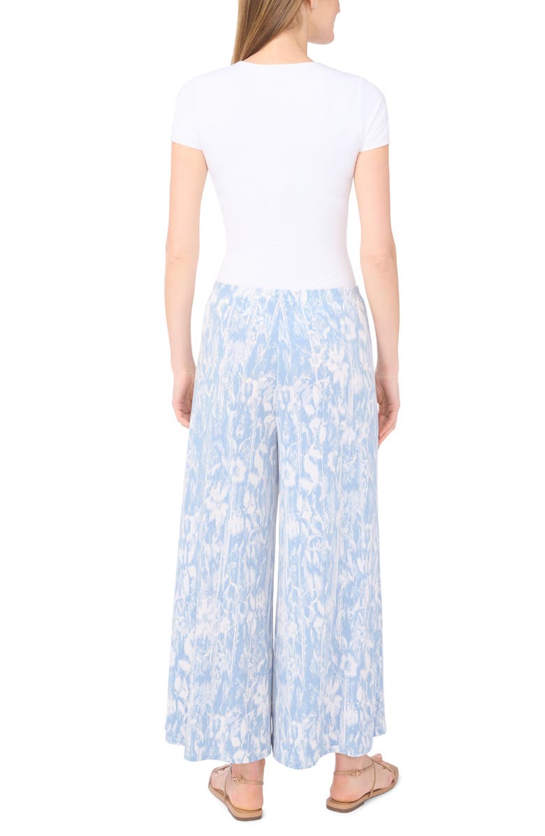 Vince Camuto Wide Leg Pull-On Pants, Alternate, color, Lake Breeze