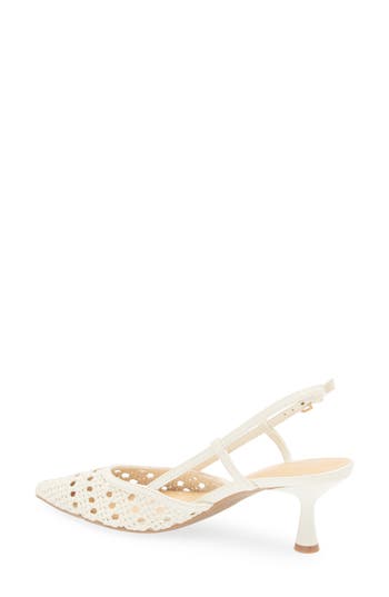 NINE WEST NINE WEST ROWEN POINTED TOE SLINGBACK PUMP