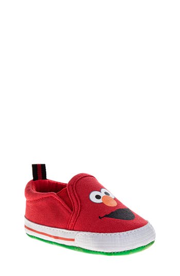 Josmo Kids' Sesame Street Elmo Slip-on Sneaker In Red