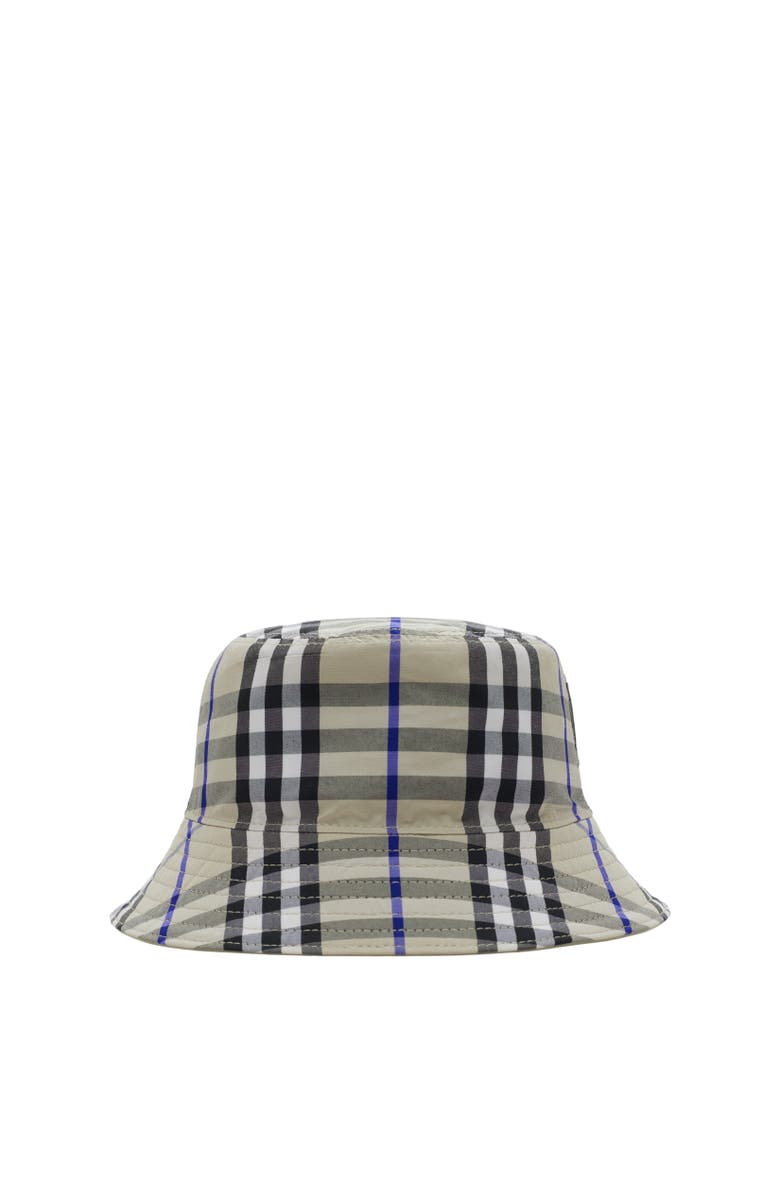 Burberry Reversible Cotton Blend Bucket Hat, Alternate, color, 