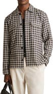Reiss Ribona Check Button-Up Shirt