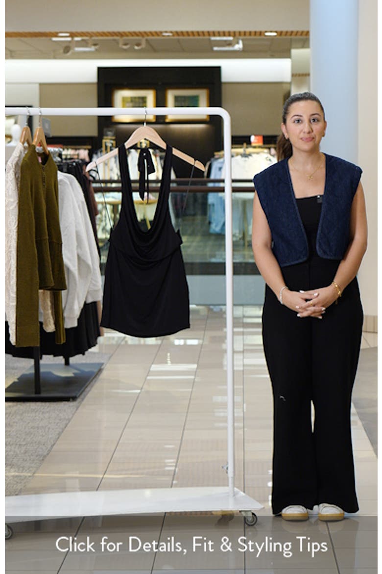 Backless Halter Neck Minidress video