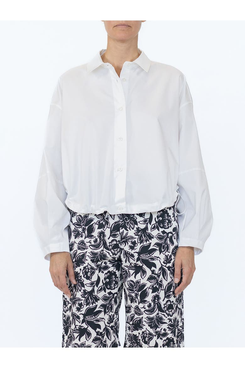 Lille Blouson hem shirt, Alternate, color, White