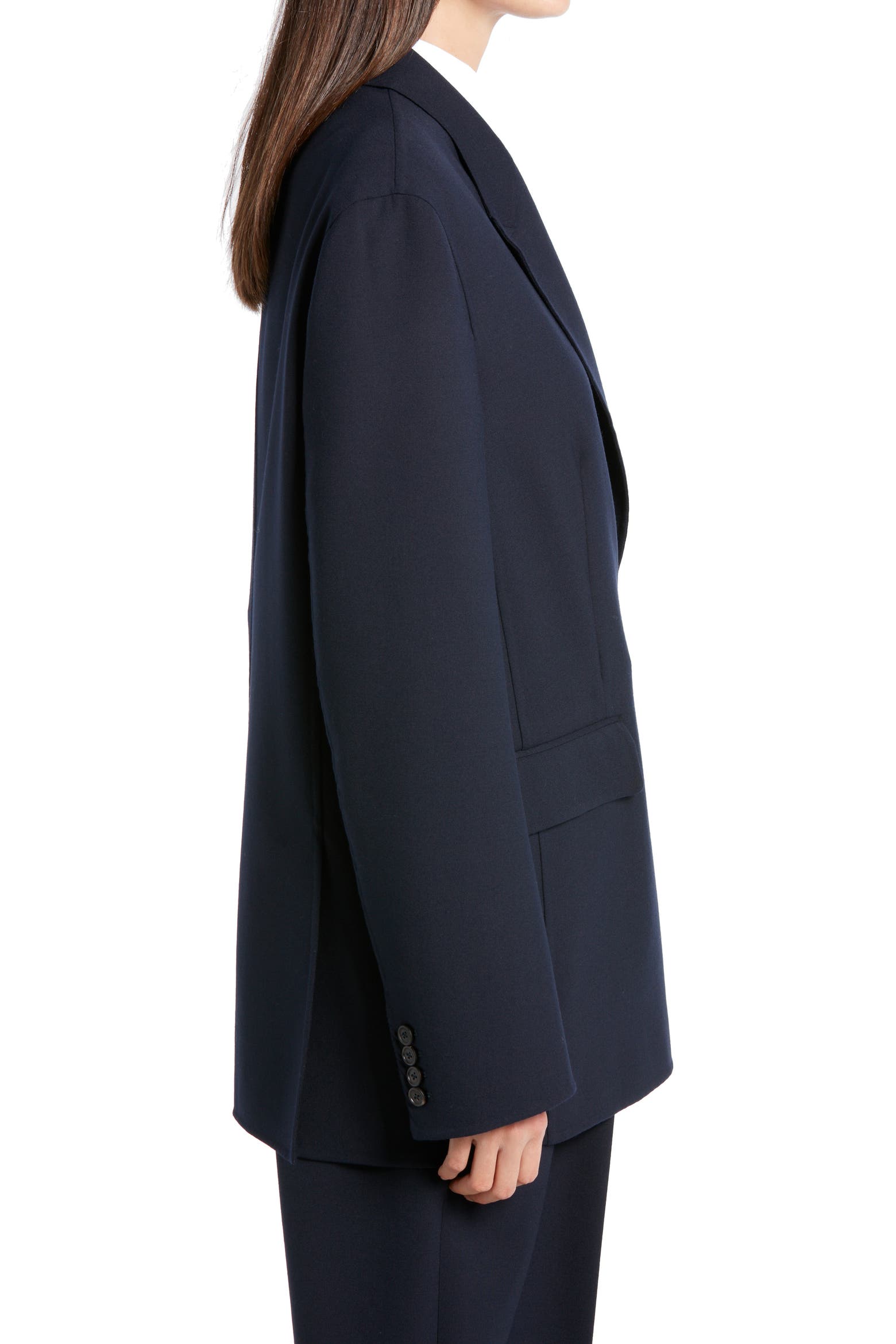 Is Rowing Good For Your Core The Row Tristan Double Breasted Wool Jacket (Women) | Nordstrom
