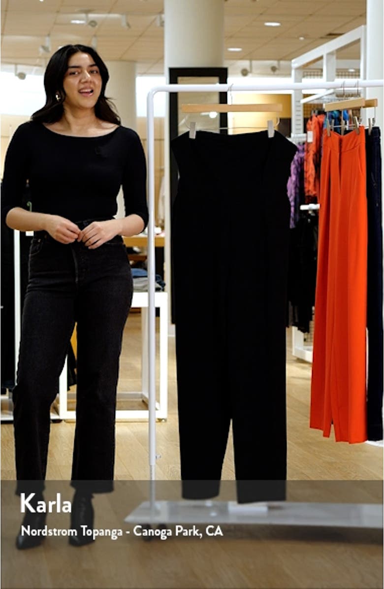 Off the Shoulder Wide Leg Jumpsuit, sales video thumbnail