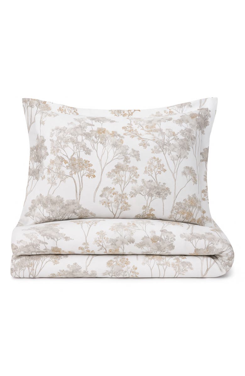 Domani Home Cynthia Duvet Cover, Sheet & Shams Set, Main, color, Taupe