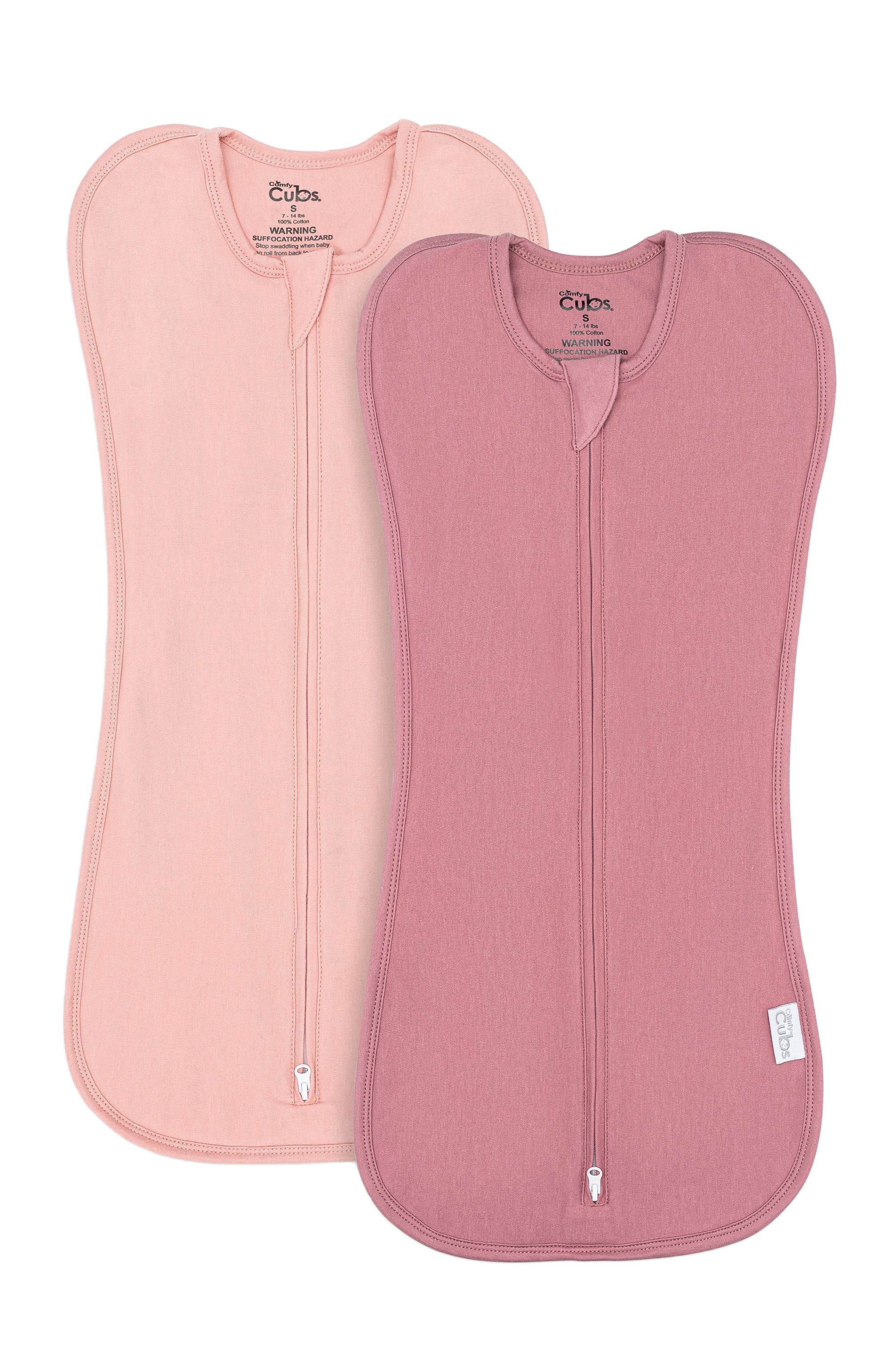 Comfy Cubs Easy Zipper Swaddle Blankets