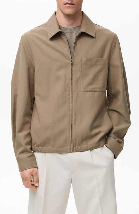 MANGO Lyocell Blend Jacket