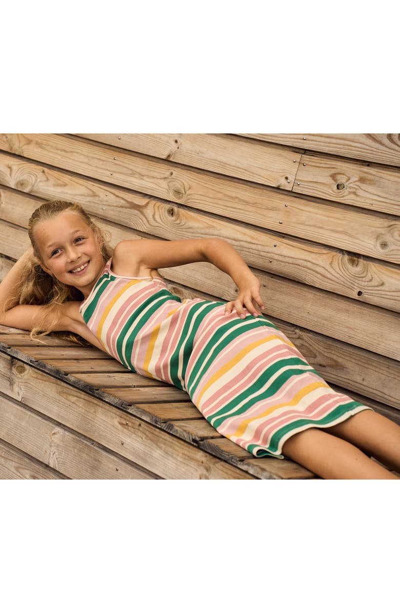 THE NEW Kids' Ohara Rib Dress, Alternate, color, Multi Striped