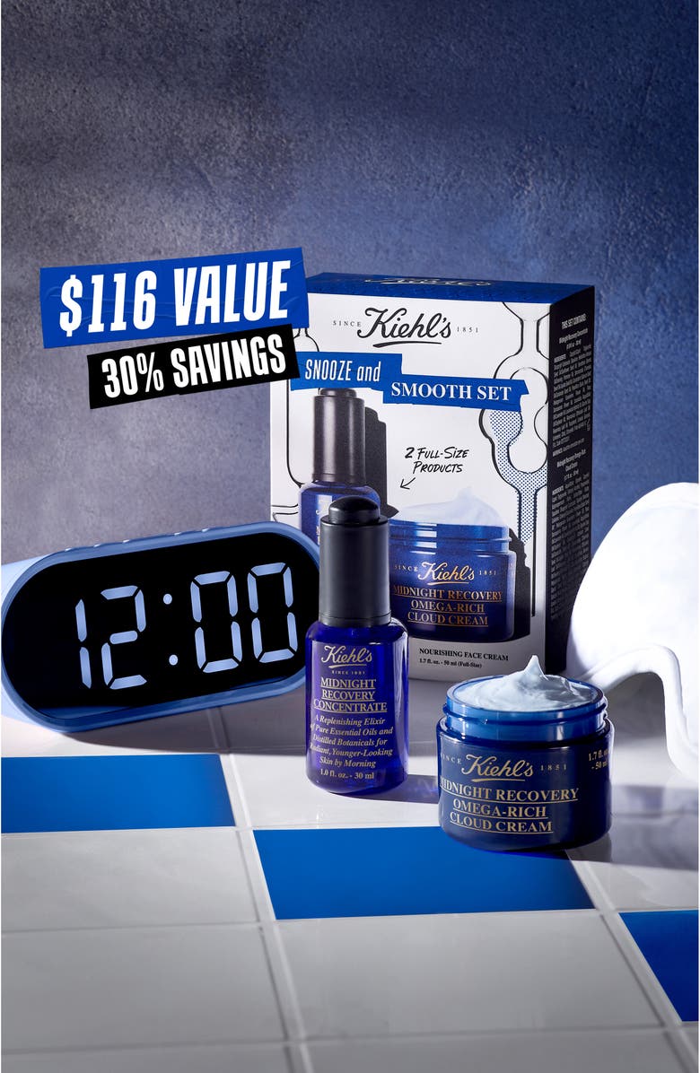 Kiehl's Since 1851 Snooze & Smooth Moisture Set $116 Value, Alternate, color,