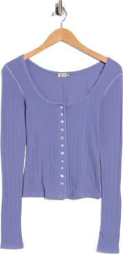 Free People End Game Pointelle Top