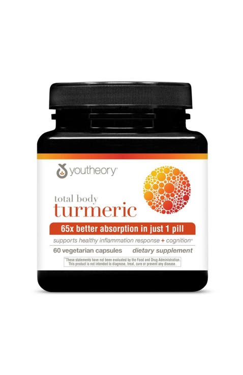 Total Body Turmeric Vegetarian Capsules 60 Count