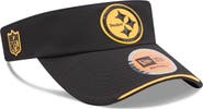 New Era Men's New Era Black Pittsburgh Steelers 2026 Sideline Adjustable Visor