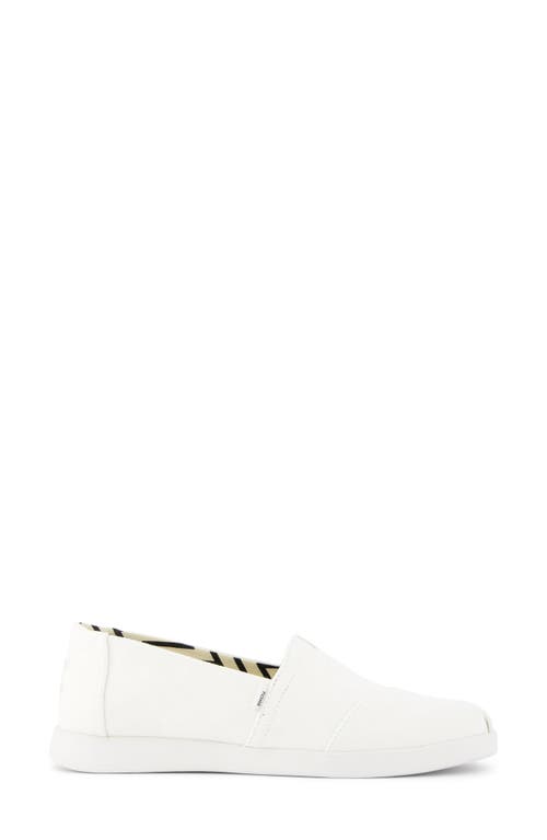 Shop Toms Alpargata Plus Slip-on In White