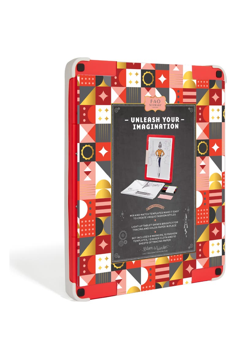 Fashion Designer LED Toy Set, Alternate, color, RED