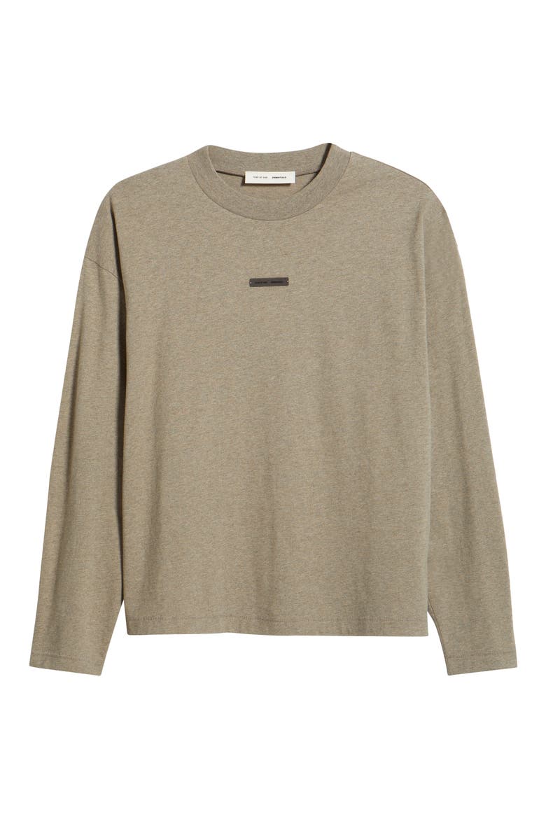 Classic Fit Long Sleeve Logo Graphic T-Shirt, Alternate, color, HOMESTEAD HEATHER