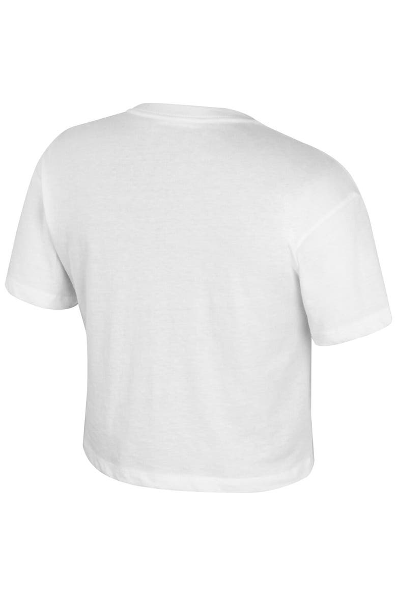 Women's Stadium Essentials White 2025 WNBA All-Star Game The Road Cropped T-Shirt, Alternate, color, White
