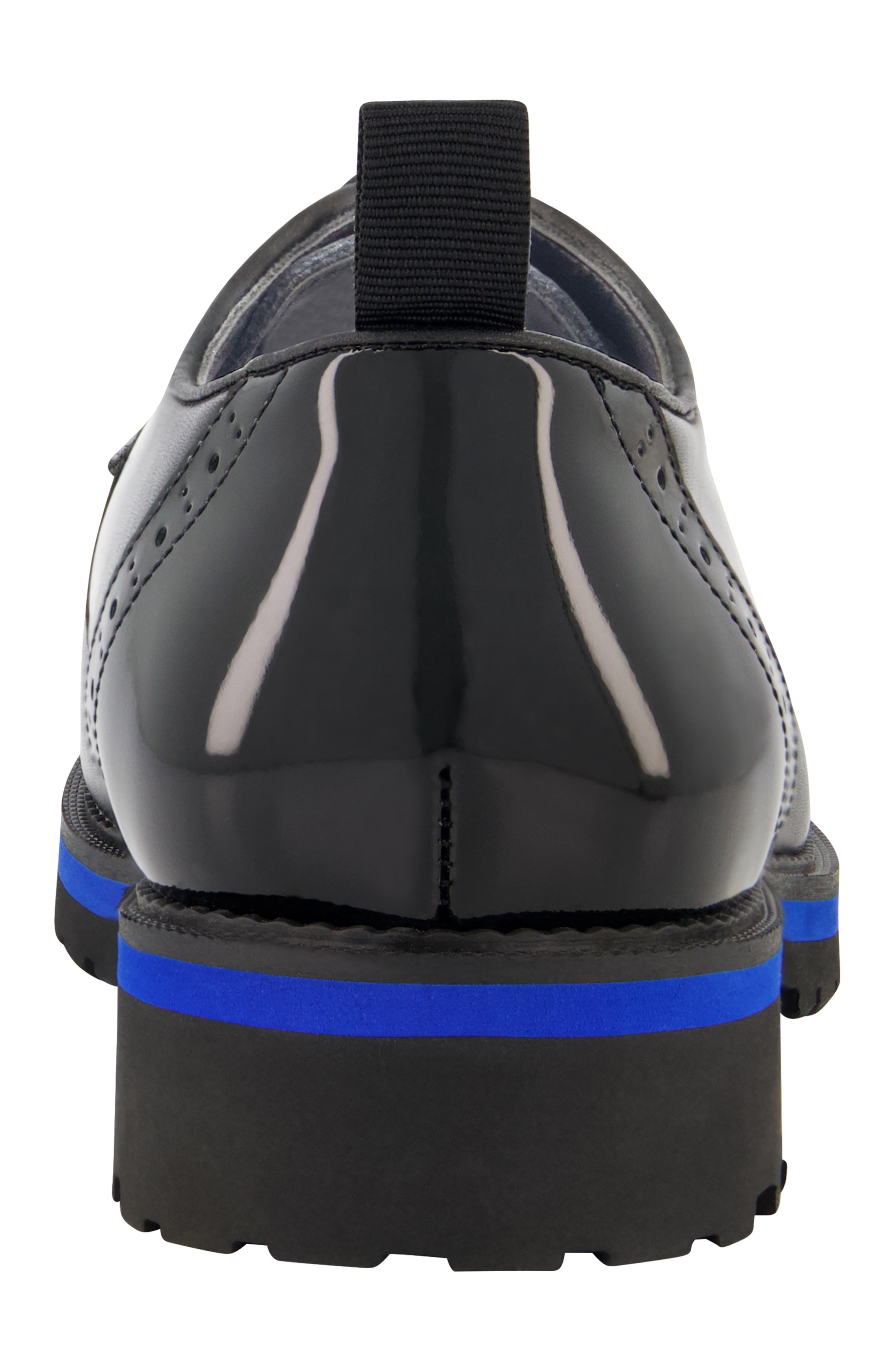 DKNY Brogue Medallion Toe Derby, Alternate, color, 