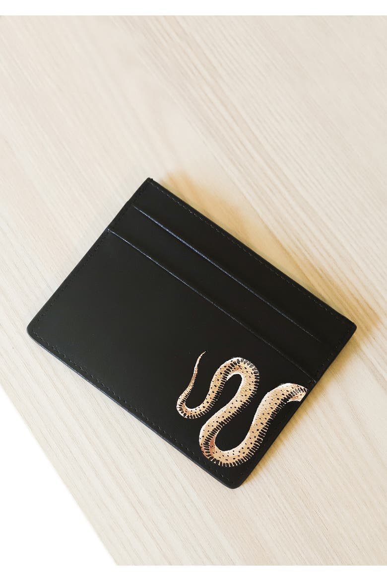 Serpent Cardholder, Alternate, color, Serpent