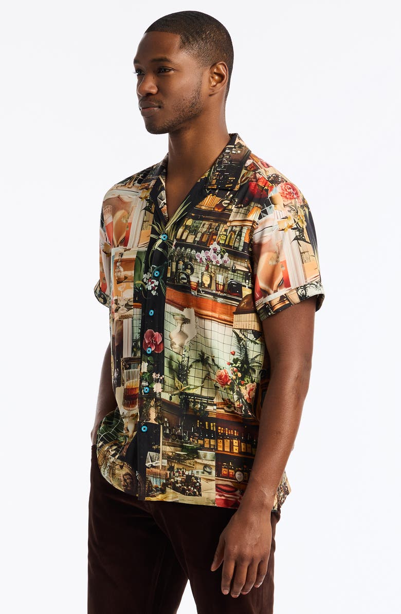 Robert Graham Harry's Place Camp Shirt, Alternate, color, 