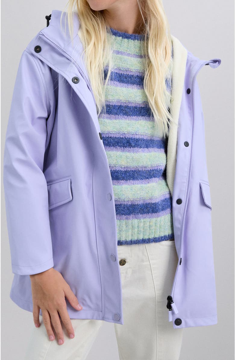 Scalpers Raincoat Girls, Alternate, color, Lightlilac