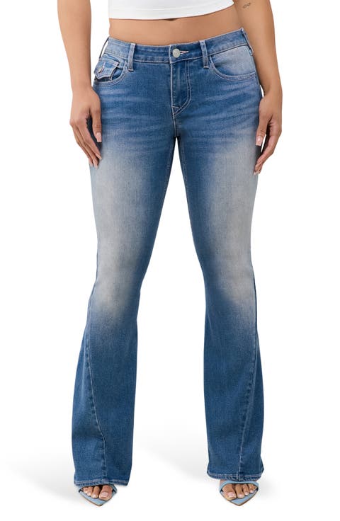 Joey Mid Rise Flare Jeans