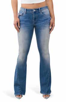 Joey Mid Rise Flare Jeans