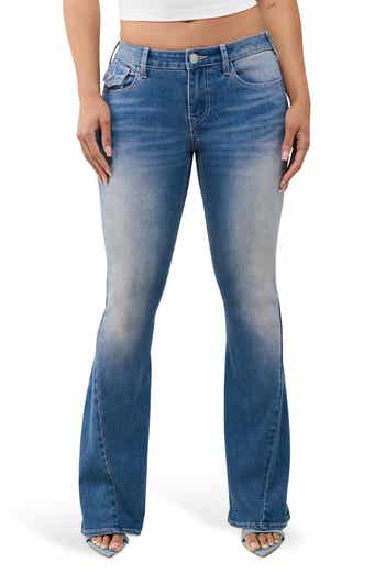 Joey Mid Rise Flare Jeans