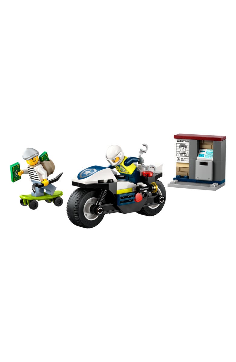 LEGO<sup>®</sup> 4+ City Police Motorcycle Chase, Alternate, color, Multi