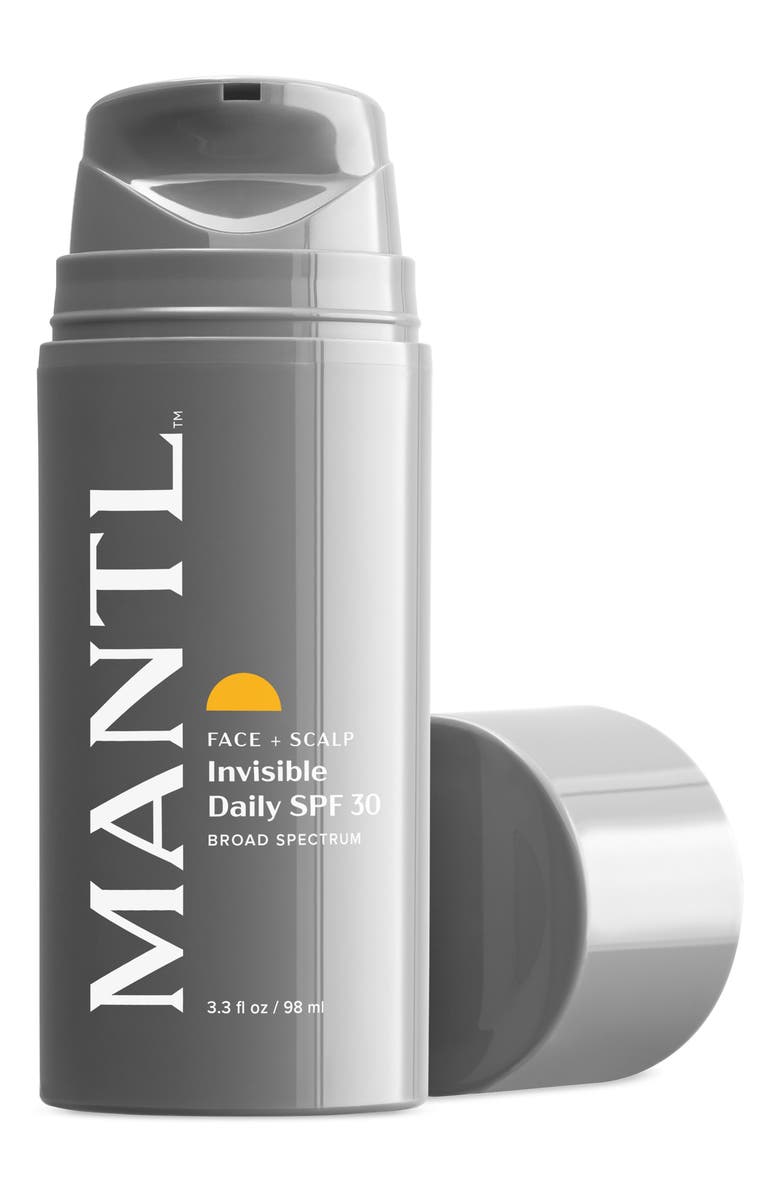 MANTL Face + Scalp Invisible Daily SPF 30 Broad Spectrum, Alternate, color,