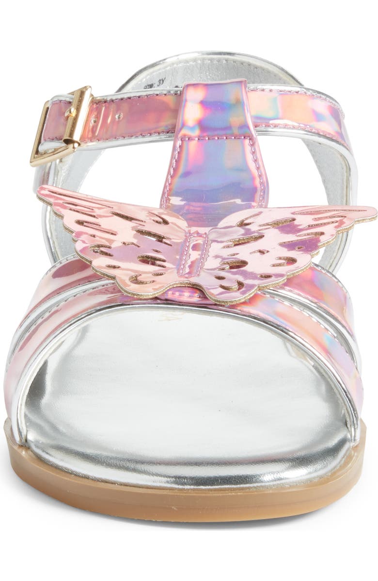 Yosi Samra Kids' Miss Butterfly Ankle Strap Sandal, Alternate, color,