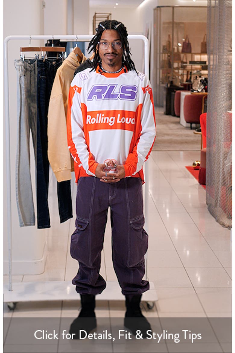 RL Sport Oversize Moto Jersey (Men) | Nordstrom