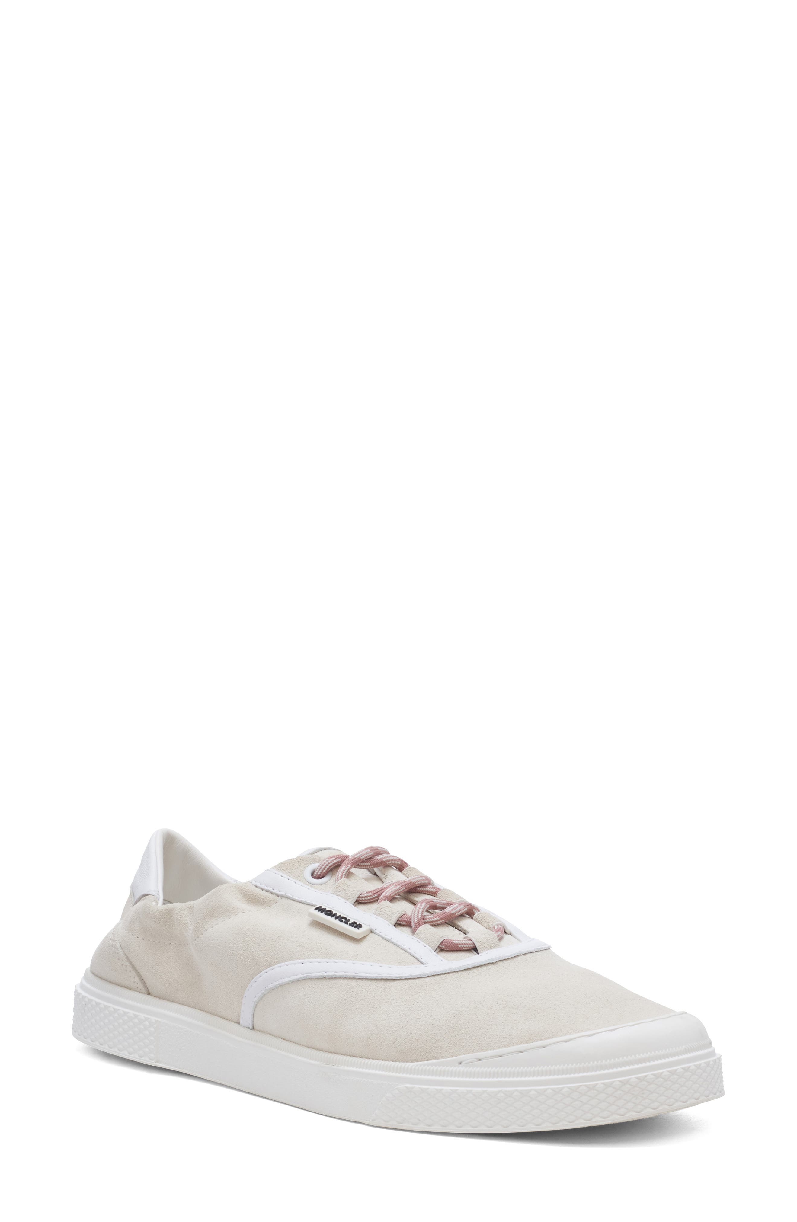 Moncler Vera Leisure Low Top Sneaker, Main, color, White
