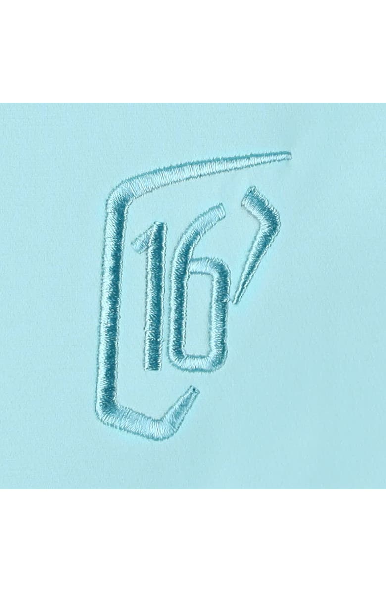 Peter Millar Men's Peter Millar Aqua WM Phoenix Open Windward Half-Zip Performance Vest, Alternate, color, Aqua