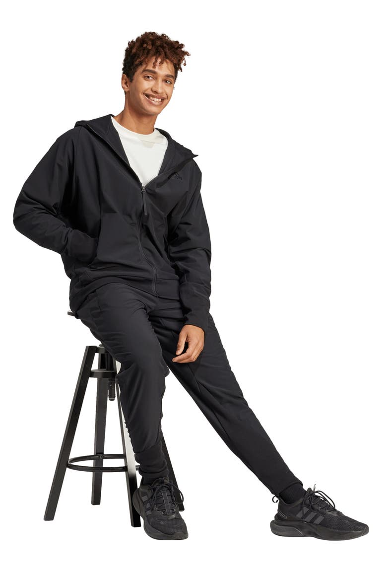 Sportswear Z.N.E. Woven Zip Jacket, Alternate, color, BLACK